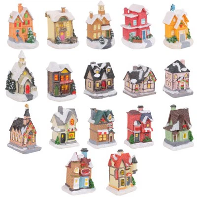 Ornamen Natal Keluarga Resin